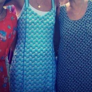 Blue and White Missoni Mare Coverup